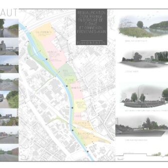 Projets réalisés lors de mes études à la Faculté d'Architecture et d'Urbanisme de l'Université de Mons